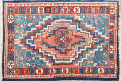 TURKISH ABRASH WOOL RUG, 5&#03