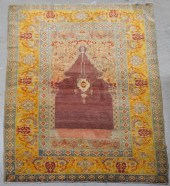 TURKISH ANATOLIAN PRAYER RUG,