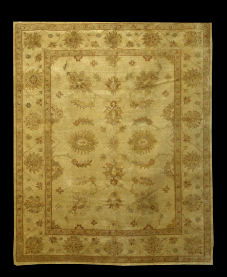 Turkish Angora Oushak Carpet,  7'