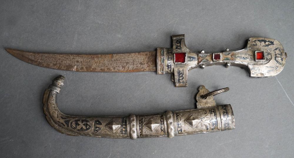 TURKISH BALKAN GLASS INLAID AND