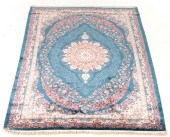 TURKISH BAMBOO SILK BLUE LARGE