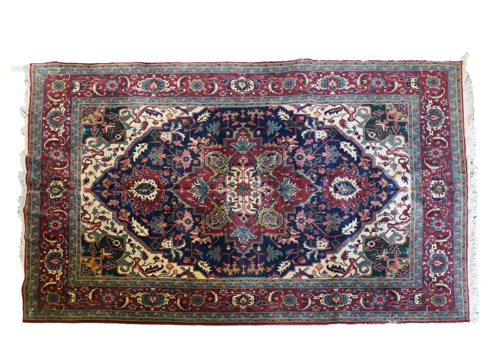 TURKISH BERGAMA RUGwool; 11'8" x 9'