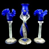 TURKISH CANDLESTICKSPair of Vi