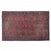 TURKISH CARPET Mauve field, wi