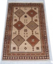 TURKISH CAUCASIAN GEBBEH RUG,