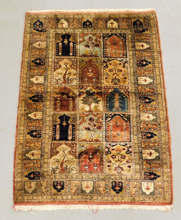 TURKISH FIGURAL LANDSCAPE &