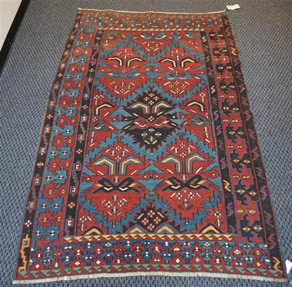 TURKISH FLATSTITCH RUG, 4 FT 10