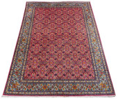 TURKISH FLORAL PICTORIAL RUG,
