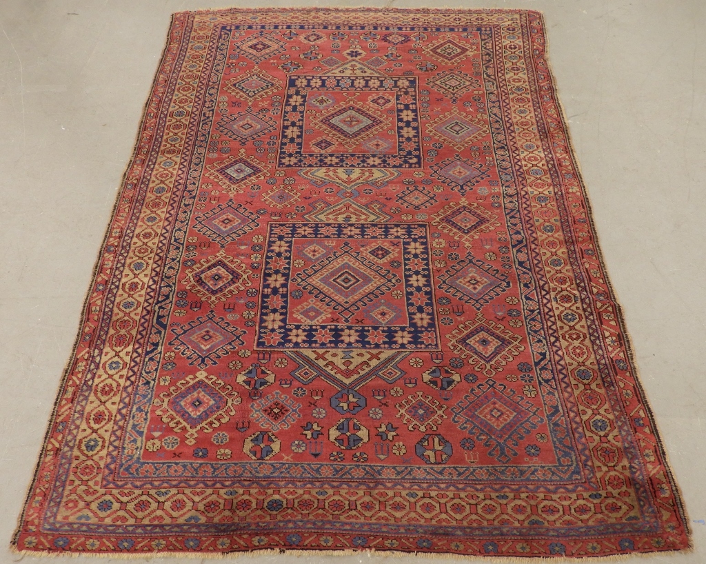 TURKISH GEOMETRIC PATTERN WOOL