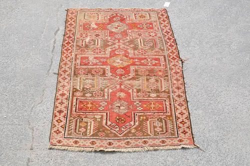 TURKISH GEOMETRIC RUGTurkish rug in