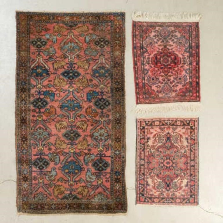 TURKISH & HAMADAN MATSAn antique