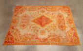 TURKISH HANDWOVEN OUSHAK RUG<b
