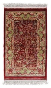 TURKISH HEREKE BAMBOO SILK RUG
