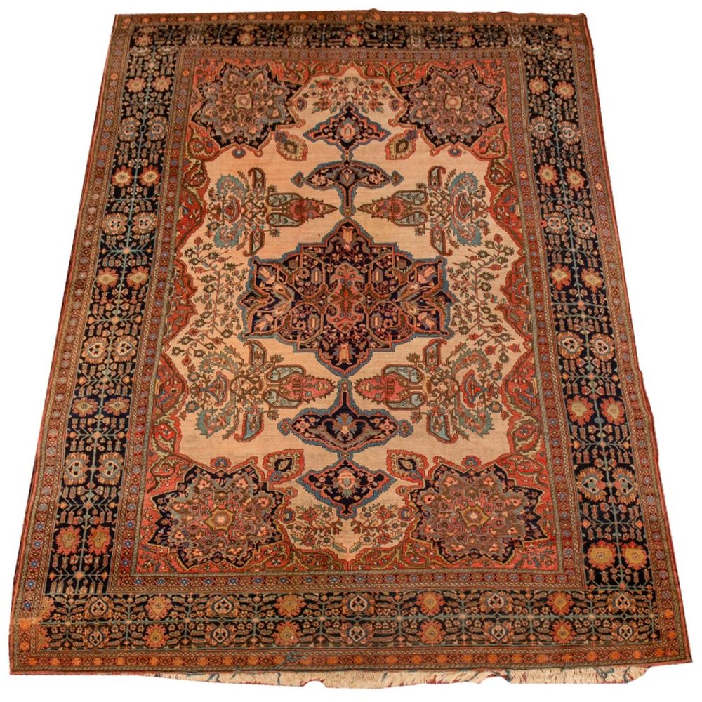 TURKISH HEREKE RUG, 15' X 10'