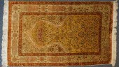 TURKISH HEREKE SILK PRAYER RUG