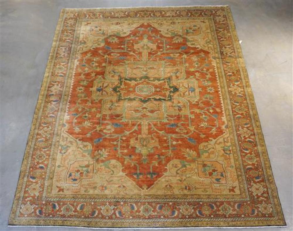 TURKISH 'HERIZ' DESIGN RUG, 14 FT 2