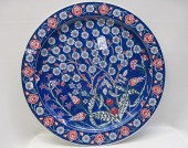 TURKISH IZNIK POTTERY CHARGER