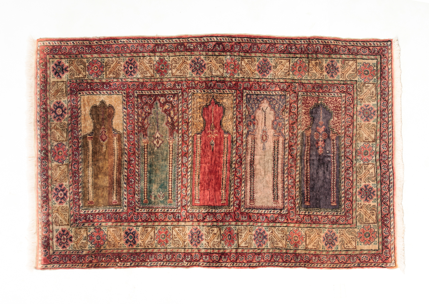 TURKISH KAYSERI RUG. Ca. 1960s.