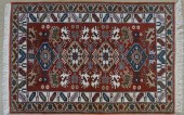 TURKISH KAZAK DESIGN RUG, 5 FT