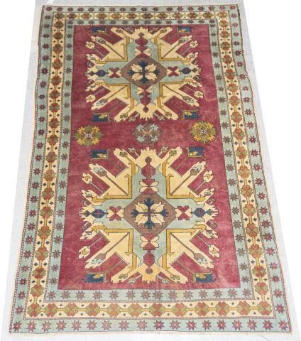 TURKISH KAZAK RUG, APPROX 9'1" X