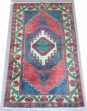 TURKISH KAZAK WOOL RUG, APPROX