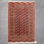 TURKISH KILIM CARPET, 6' 10" X