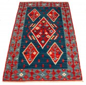 TURKISH KILIM RUG, 5' X 3' Tur