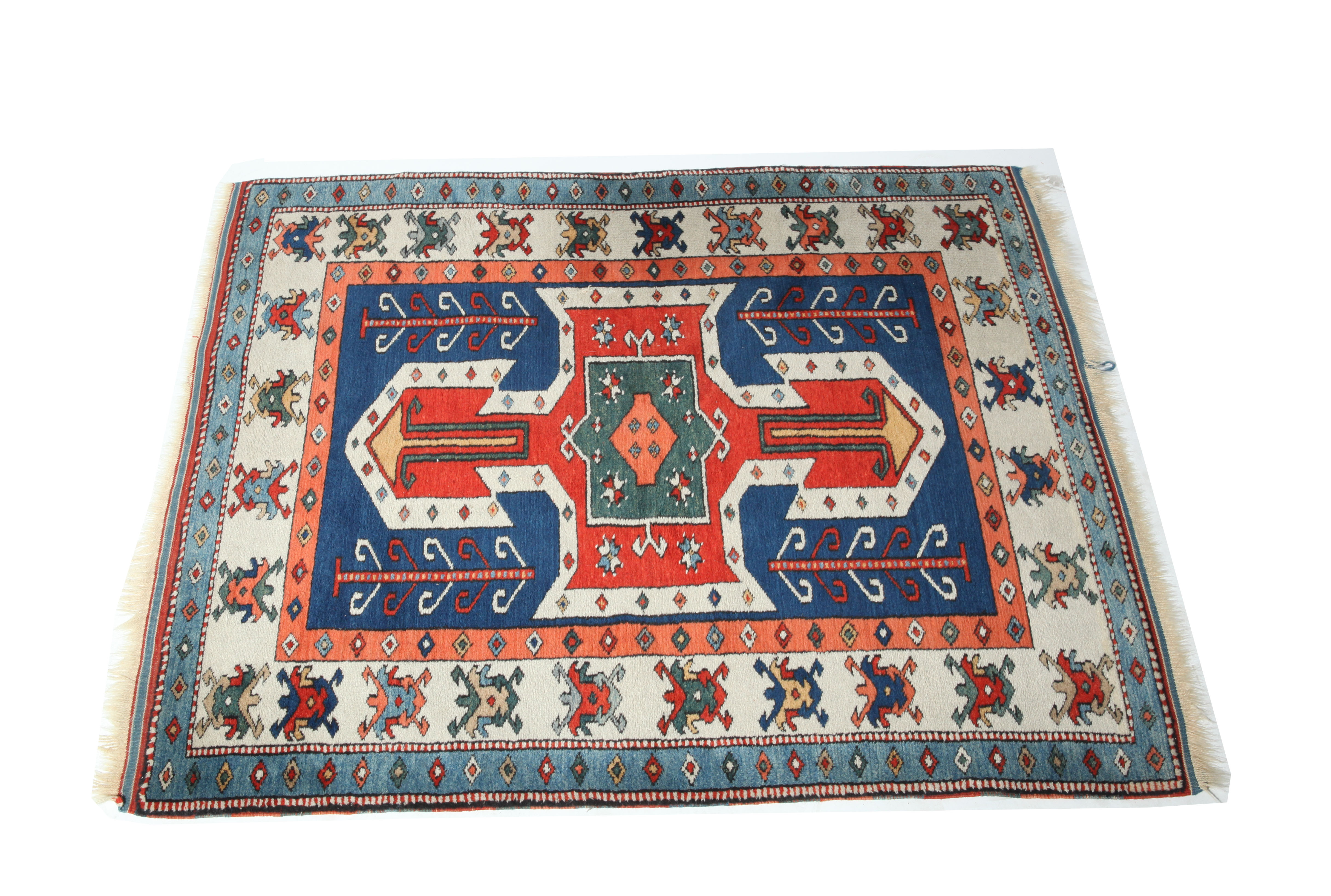 TURKISH KILIM RUG 5' X 4' Turkish