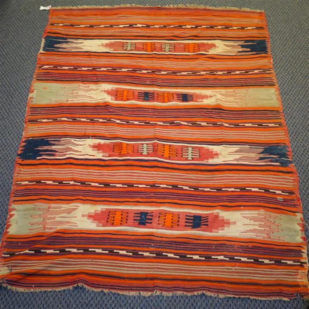 TURKISH KILIM RUG, 9 FT X 5 FT 11