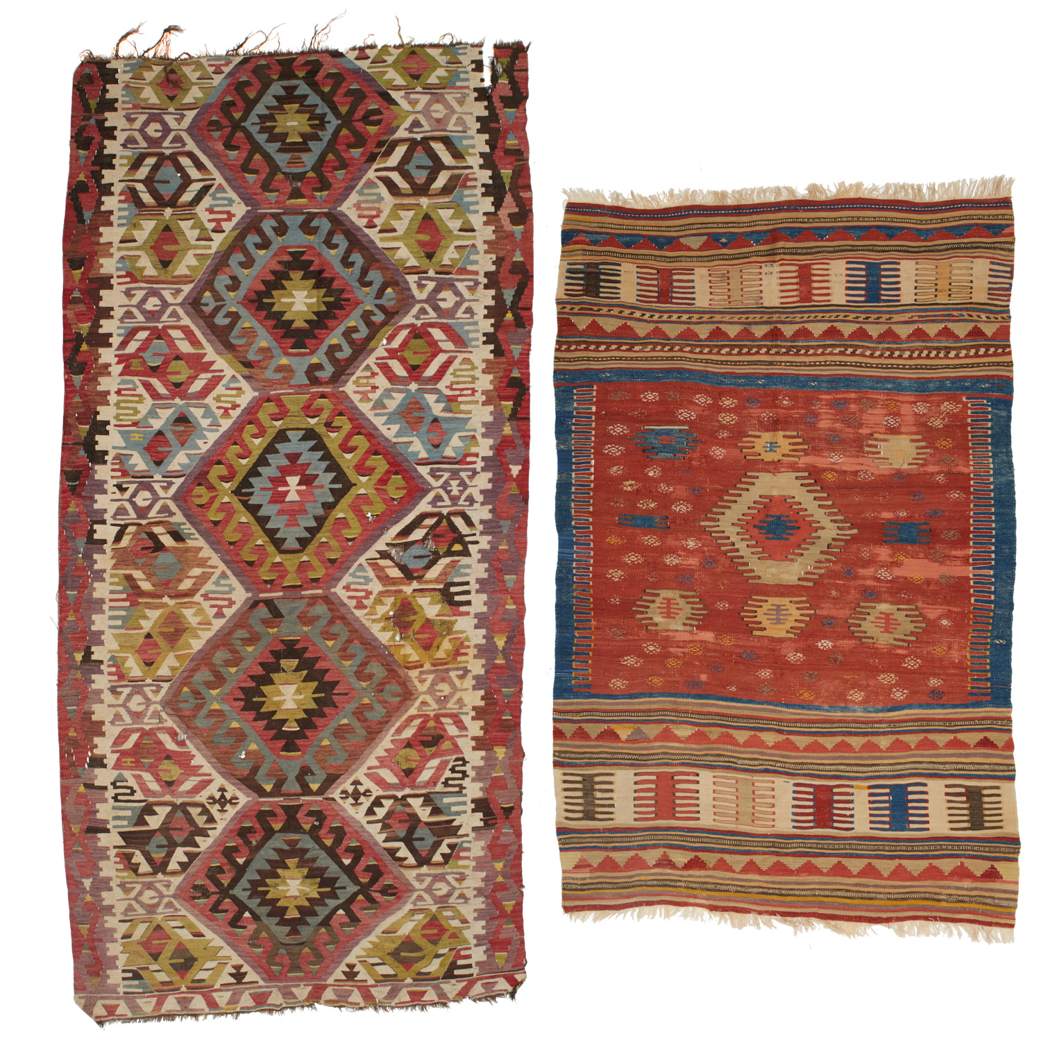 TURKISH KILIM RUG AND RUNNER