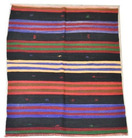 TURKISH KILIM RUG, APPROX 5'4" X