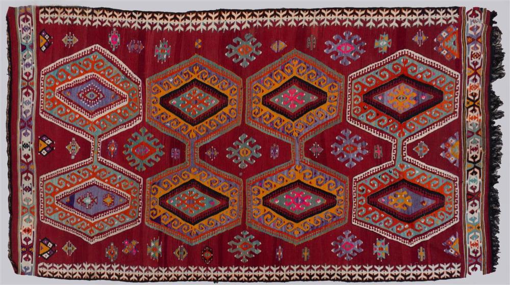 TURKISH KILIM RUGTURKISH KILIM RUG,