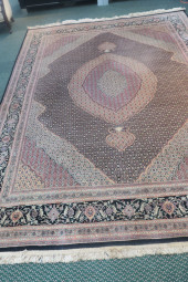 TURKISH MAHI TABRIZ HAND KNOTT