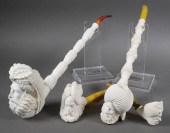 TURKISH MEERSCHAUM PIPES GROUP