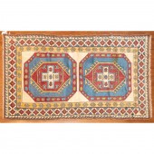 TURKISH MILAS RUG, 4.6 X 7.6 F