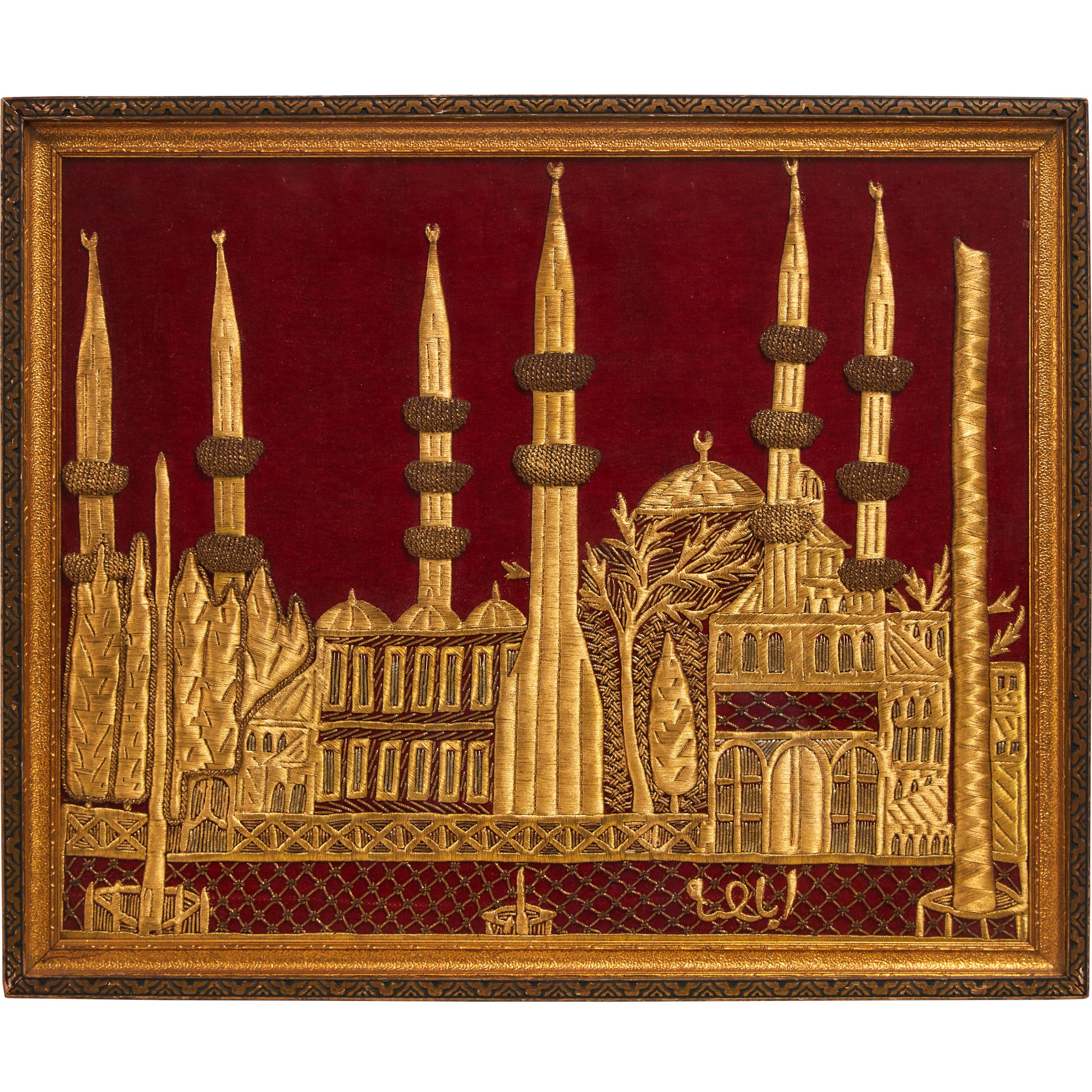 Turkish Needlework Picture of the