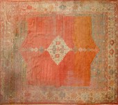 TURKISH OUSHAK CARPET11 ft. 2