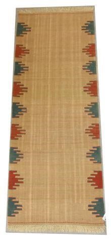 TURKISH OUSHAK WOOL KILIM, APPROX