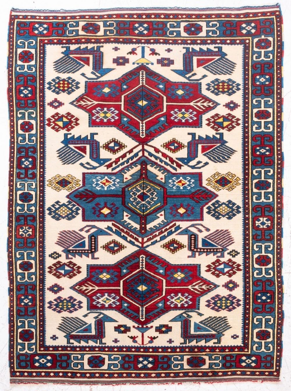 TURKISH PICTORIAL DERR MOTIF RUG,