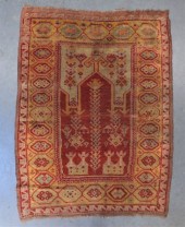 TURKISH PRAYER CARPET RUG Turk