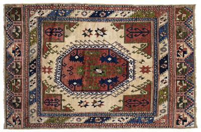 Turkish rug, central medallion with