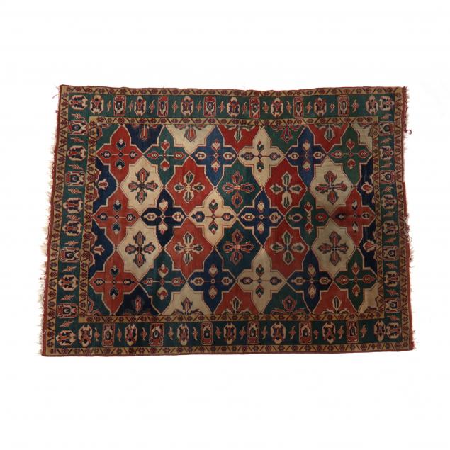 TURKISH RUG Field with repeating