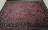 TURKISH RUG (WORN), 10FT 1IN X