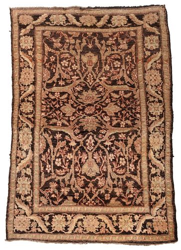 TURKISH RUG20th century, brown
