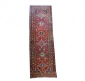 TURKISH RUNNER CARPETwool; 10'