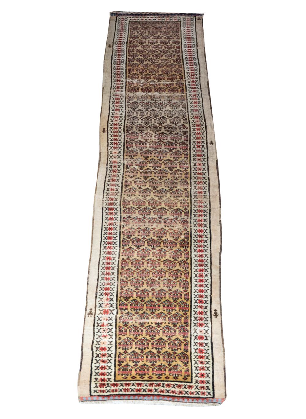 TURKISH RUNNERwool; Condition: