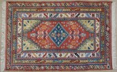 TURKISH SCATTER RUG, 4 FT 5 IN