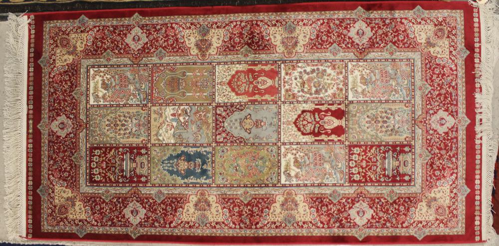TURKISH SILK BAMBOO AREA RUGTURKISH