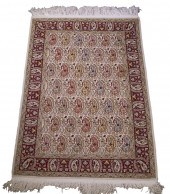 TURKISH SILK CARPET (3'7" X 5'