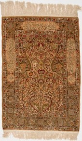 TURKISH SILK HEREKE RUG OR CAR